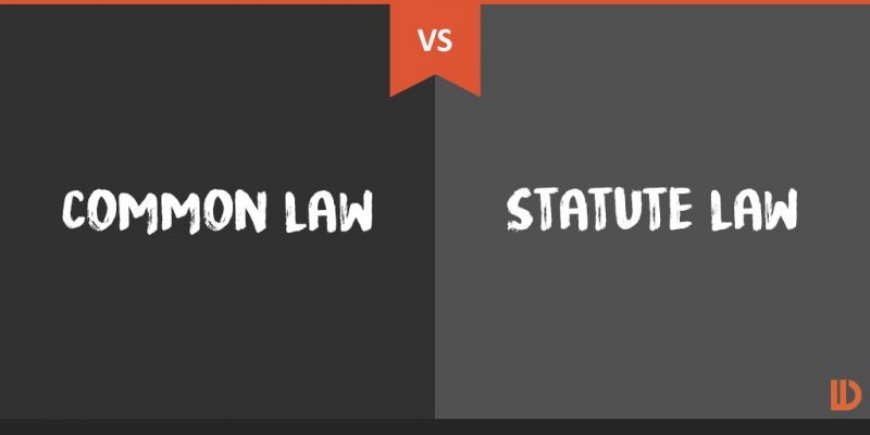 Common Law v Statute Rules/Policy